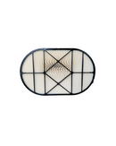 49666 Wix filtro para aire de tractores Massey Ferguson, Autobuses Mercedes-Benz Boxer y MBO 1018. 2591005C1 CA5514 P608666 CP34360 27.G83.00.