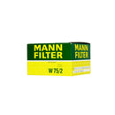 W75/2 Mann filtro para aceite de Nissan Platina 4 cilindros, 1.6 litros 2002-10. C-2516 PH5796 GP-291 OF-4177 OC722 W75/3 L17695 23.418.00 57207. 6001543357.