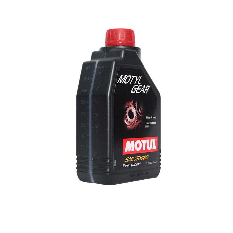 Motul Motylgear SAE 75W80 API GL5 lubricante para transmisiones manuales  Technosynthese botella de 1 litro 105782.