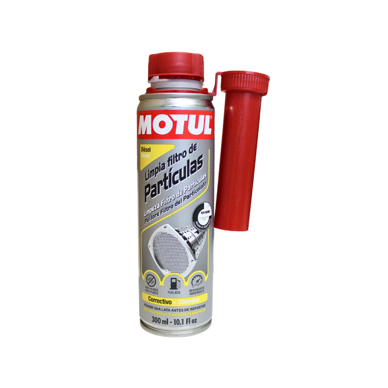 Motul limpia filtro de partículas motor diesel botella de 300 ml.110730