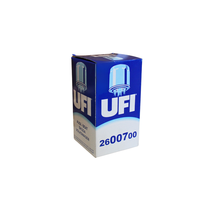 26.007.00 UFI Filters filtro para combustible de VW Caddy 4 cilindros 2.0 litros 2024. KX220D PU825X 3C0127177 3C0127434.