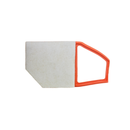 A-65780 Sakura filtro para aire de Chevrolet Tornado Van 4 cilindros, 1.5 litros 2022. GA-2519 24552164 30.742.C0.