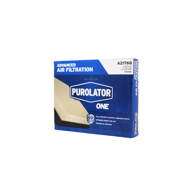 A21768 Purolator One filtro para aire de Nissan Sentra 4 cilindros, 2.0 litros 2020-23. WA11216.