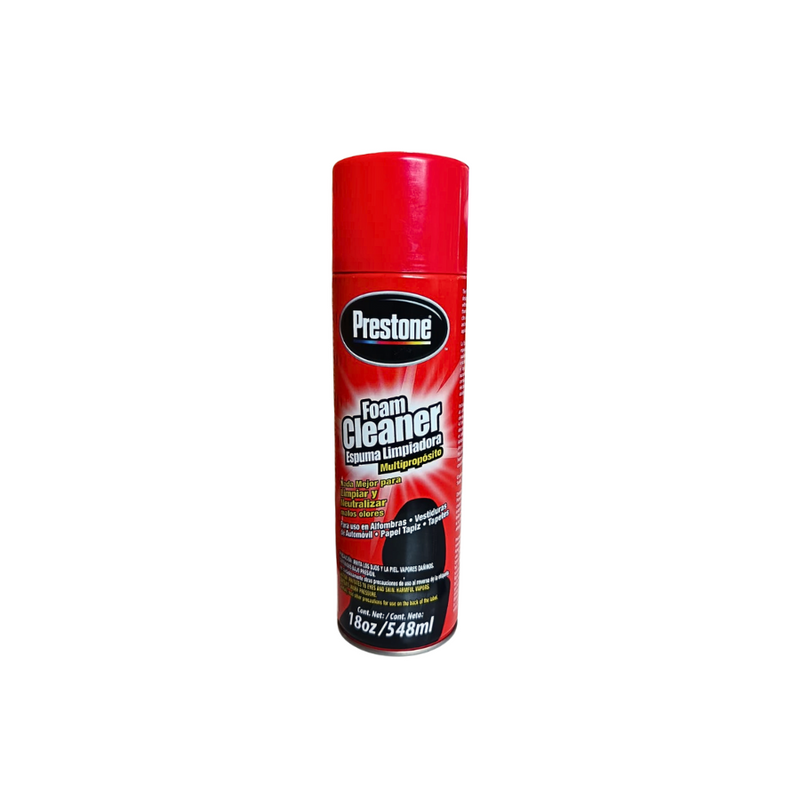 Prestone espuma limpiadora multipropósito botella de 548 ml. AS345SP.