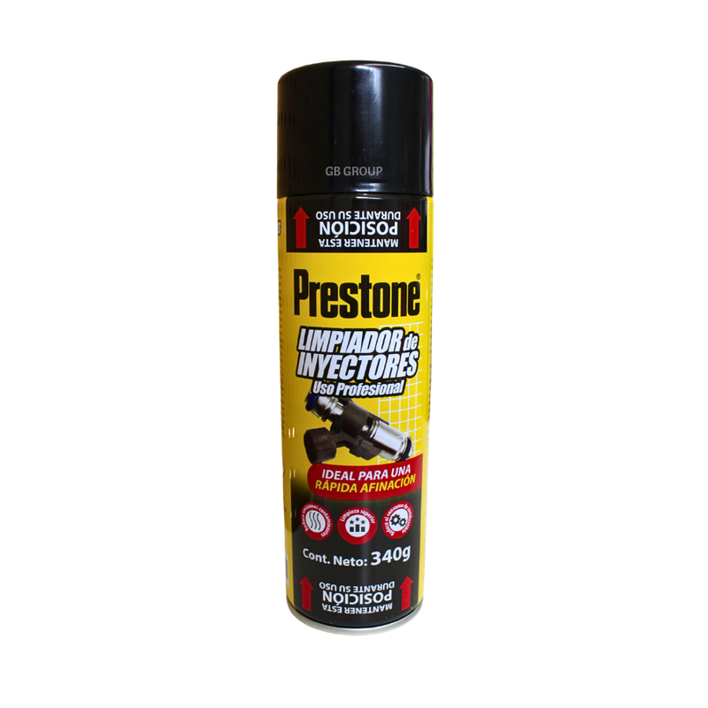 Prestone limpiador de inyectores presurizado botella de 340 grs. AS735P.
