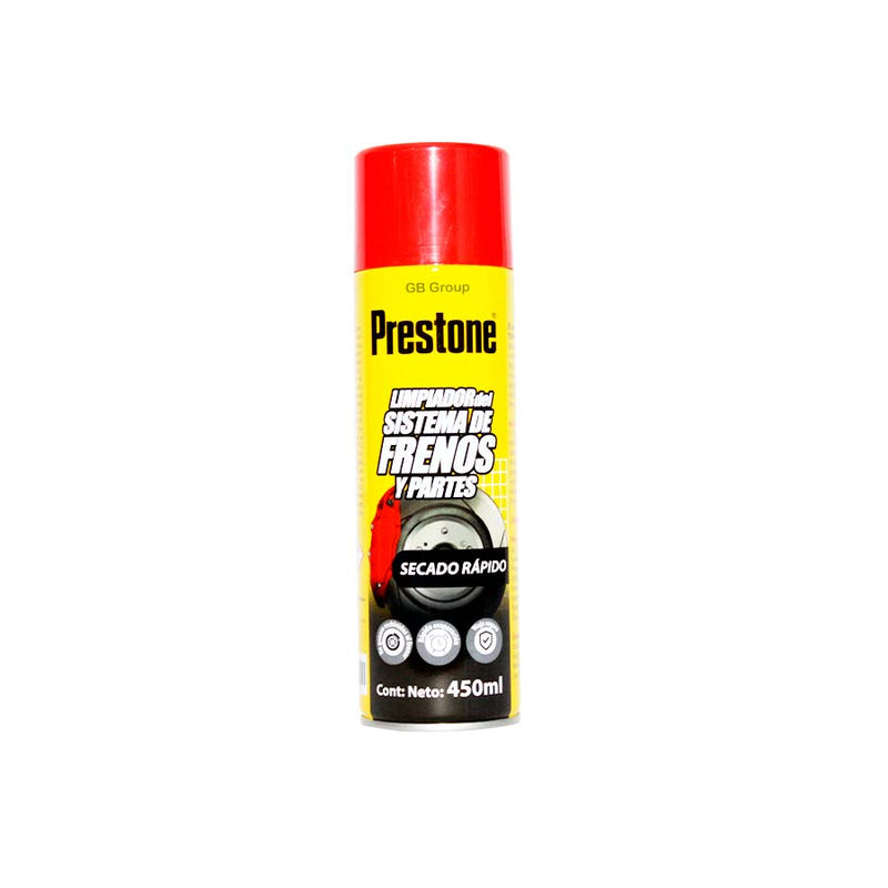 Prestone limpiador del sistema de frenos y partes botella de 450 ml. AS736LF.