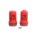 BF46036 KIT Baldwin juego de dos filtros de combustible el primario con rosca para sensor de Cosechadoras Massey Ferguson. V837079718 V837079555 V837079556 837079726 837091128 837079727 837079710.