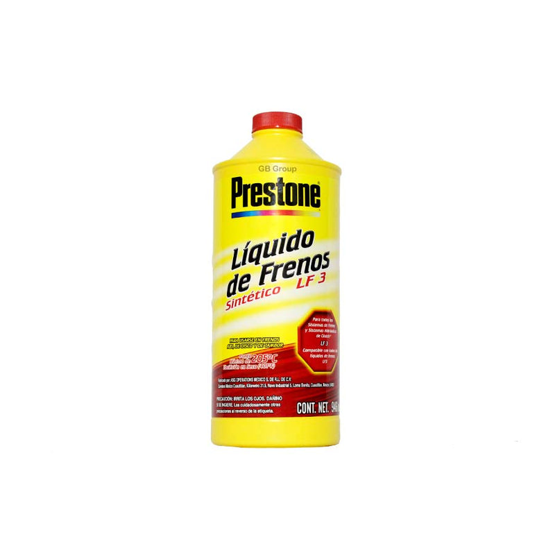 Prestone líquido para frenos LF3 DOT 3 botella de 946 ml. BF5000ML.