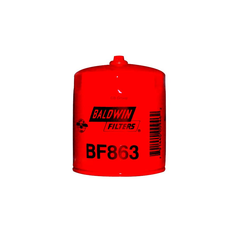 BF863 Baldwin filtro para combustible de equipos Case. P553693 FF204 GPP-18 GP-62 FC-7922 33368. A39868