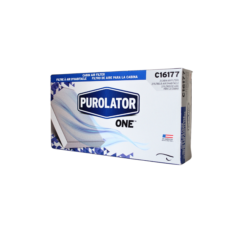 C16177 Purolator One filtro para cabina de Jeep Wrangler V6, 3.6 litros 2011-2018. CF11777 CFI-2430 CAC-66070 24302. 55111302AA