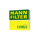 C2295/3 Mann filtro para aire de Seat Ibiza 4 cilindros, 2.0 litros 2010-15. GAVW-624 F6QA01 CA9956 LX708 109042595 30.133.00 WA6702.