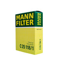 MANN FILTRO PARA AIRE PEUGEOT 307 2005-08 2.0 LTS. C25118/1