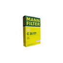 C35177 Mann filtro para aire de Volvo XC60 4 cilindros, 2.0 litros 2015-17. CA10498 LX15912 49212. 30748212.