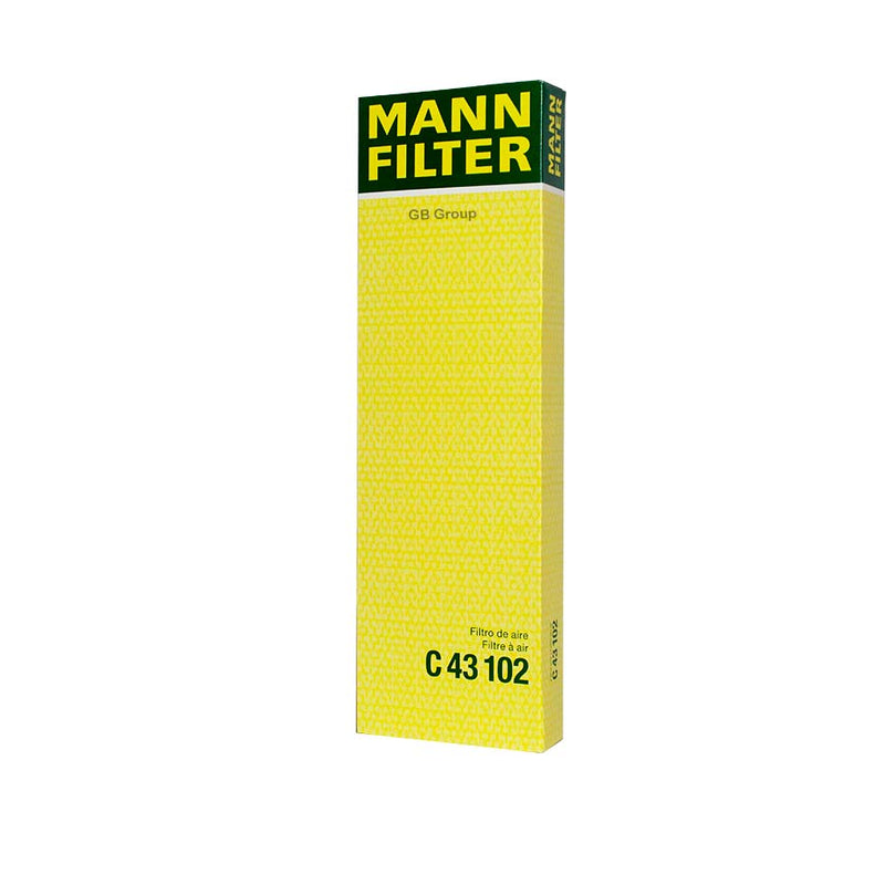 C43102 Mann filtro para aire de VW Bora 5 cilindros 2.5 litros.2005-10. 143-3610 CA10085 GAVW-625 F-7KA12 LX2093 49186.