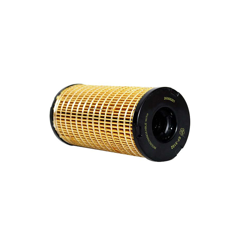 EF-5102 Sakura filtro cartucho para combustible para retroexcavadoras Caterpillar 444F2, tractores Massey Ferguson MF5460 con motor Perkins 1104C.44TA. 26.162.B0 1R1804 4816636 26560201.