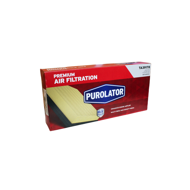 TA39178 Purolator Tech filtro para aire de Attitude 3 cilindros, 1.2 litro 2015-19, Avanza 4 cilindros, 1.5 litros 2016-1. Mirage 2014-18. CA11952 GA-1500 F-101A25 C26027  A-58370 30.781.00 WA10125.