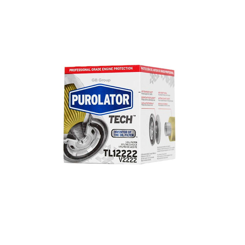 TL12222 Purolator Tech filtro para aceite de Chevrolet Cheyenne V8, 5.3 litros 2008-17. B160 C-7971  PH10060 GP-406 150-2020 OF-10060 ML1030 57060 23.519.00.