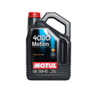 Motul 4000 Motion SAE 15W40 SN ACEA A3/B3 lubricante mineral garrafa de 5 litros 100295.