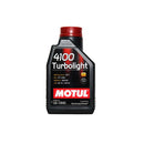 Motul 4100 Turbolight SAE 10W40 SM ACEA A3/B4 Technosynthese botella de 1 litros 108644.