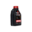 Motul 4100 Turbolight SAE 10W40 SM ACEA A3/B4 Technosynthese botella de 1 litros 108644.