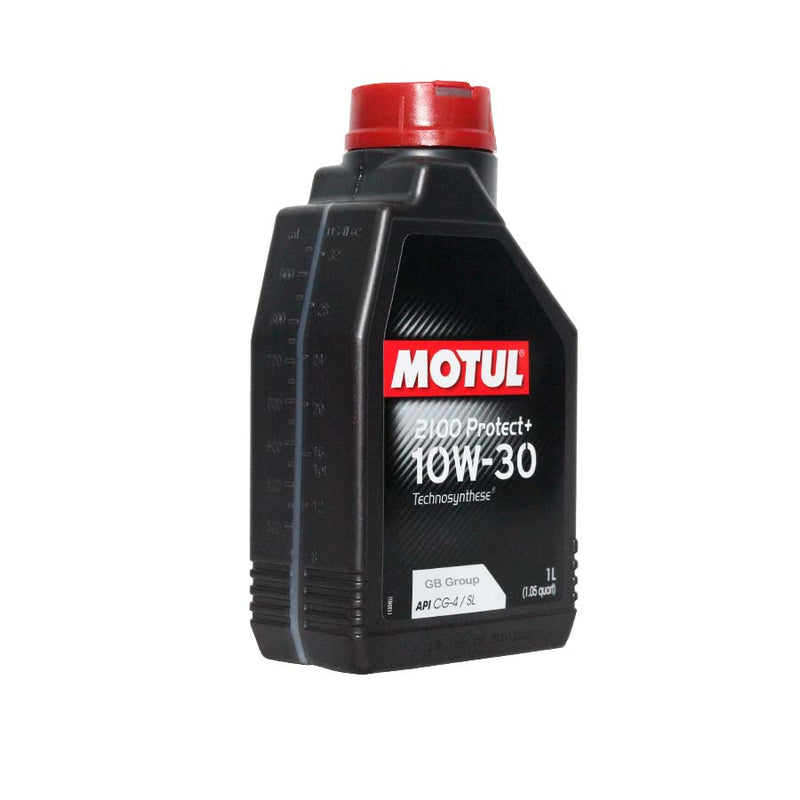 Motul 2100 Protec+ SAE 10W30 SL Technosynthese botella de 1 litro 106431.
