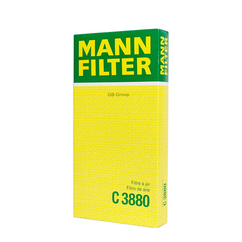 C3880 Mann filtro para aire de VW Vento 4 cilindros, 1.6 litros 2013-18. CA10509 GAVW-630 F-12A96 LX2010 WA9545