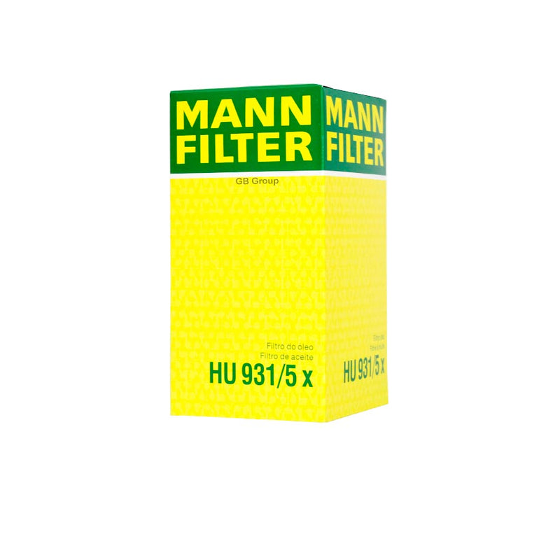HU931/5X Mann filtro para aceite de motores Mercedes-Benz OM904, OM904LA. P7199 P550768 LF3827 CH5957ECO G-3827 OX161D 57214.