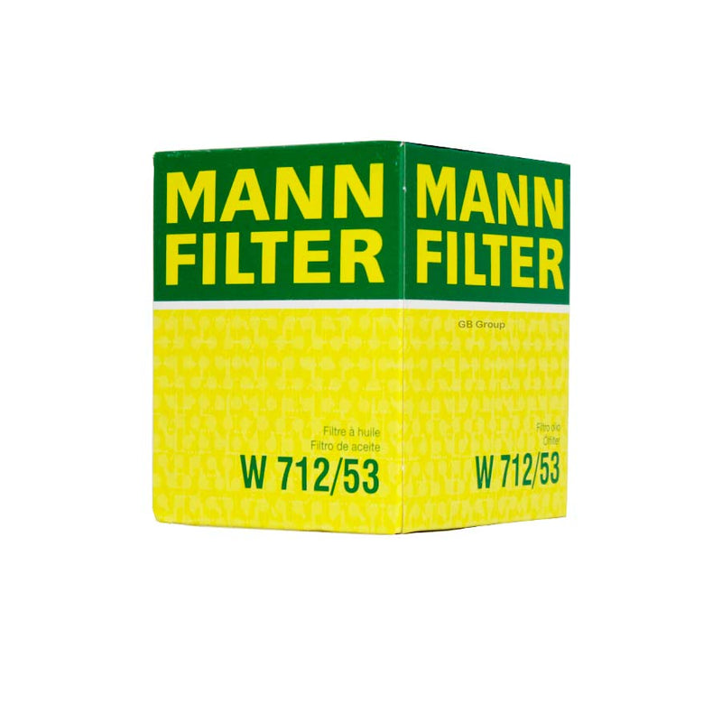 W712/53 Mann filtro para aceite de Gol 4 cilindros, 1.6 litros 2012.14. PH5548 GP-428 OF-5548D OC295 W712/52 WL7203