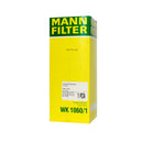 WK1060/1 Mann filtro separador de combustible/agua con tazón y purgador de autobuses Mercedes-Benz. BF46072 P551361 KC124 WF1061.